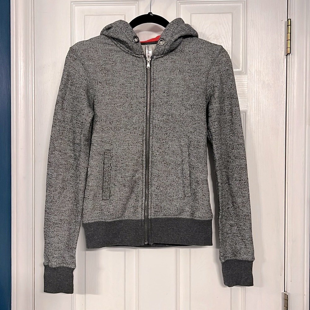 Kyodan Heather Gray Full Zip Jacket- Size XS